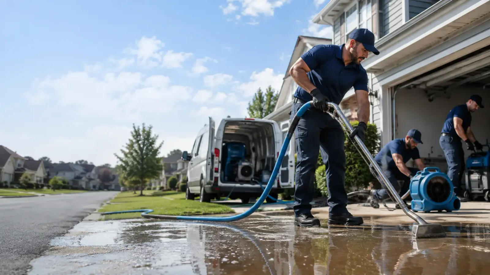 Flood Damage Restoration in Sparks, OK